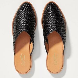 Seychelles Places To Go Woven Leather Mules size 8.5 Sold‎ at Anthropologie